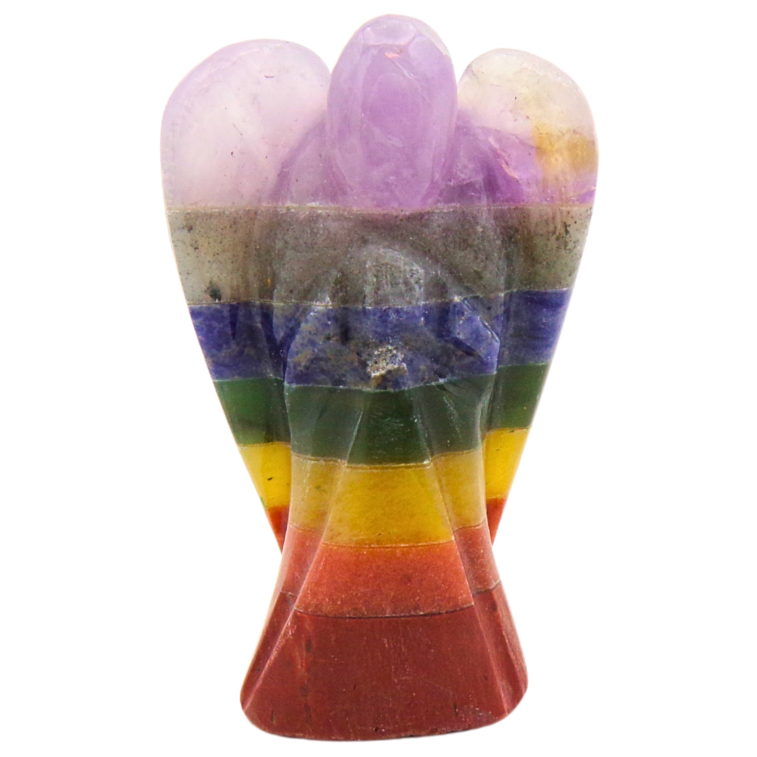 Banded Chakra Pocket Angel