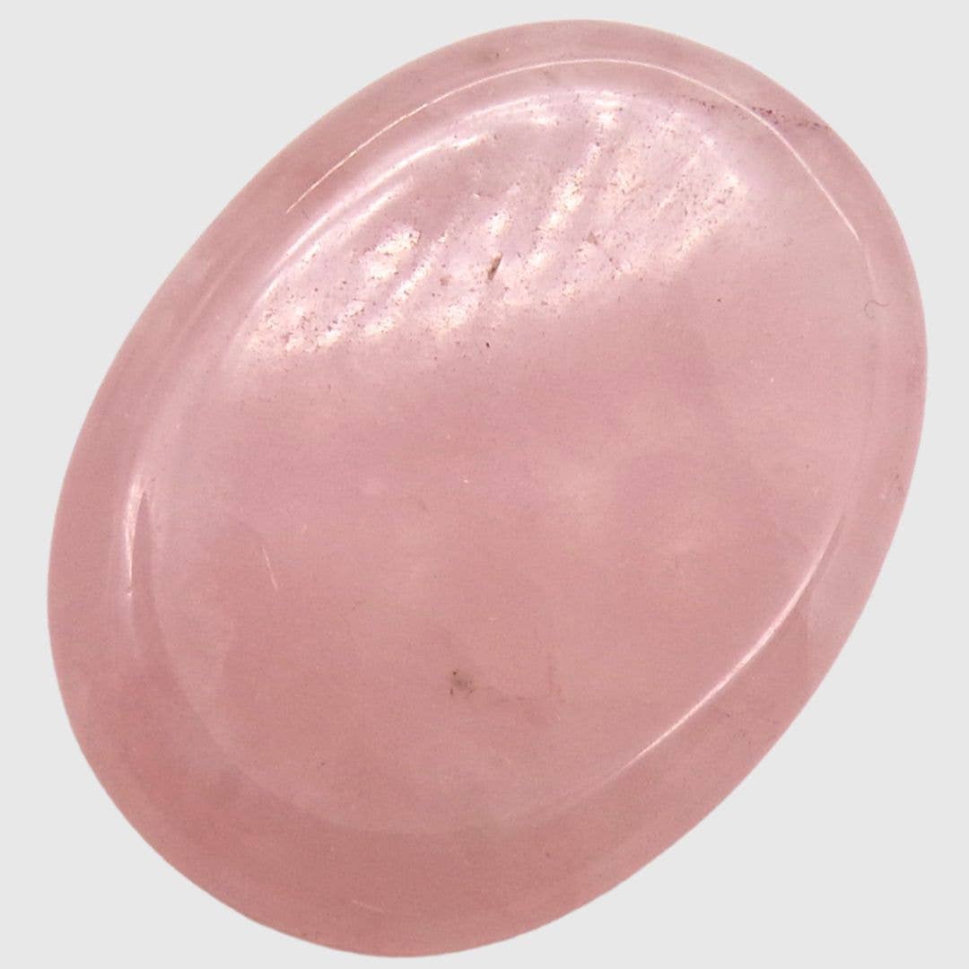 Rose Quartz Thumb Stone
