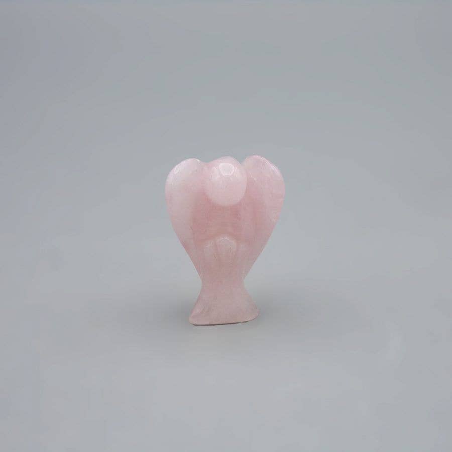 Rose Quartz Pocket Angel