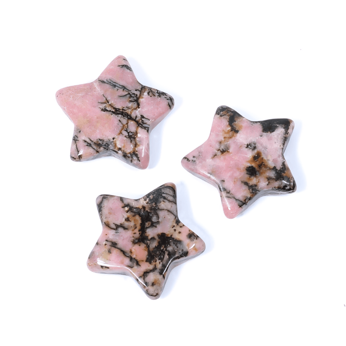 Rhodonite Healing Mini Star