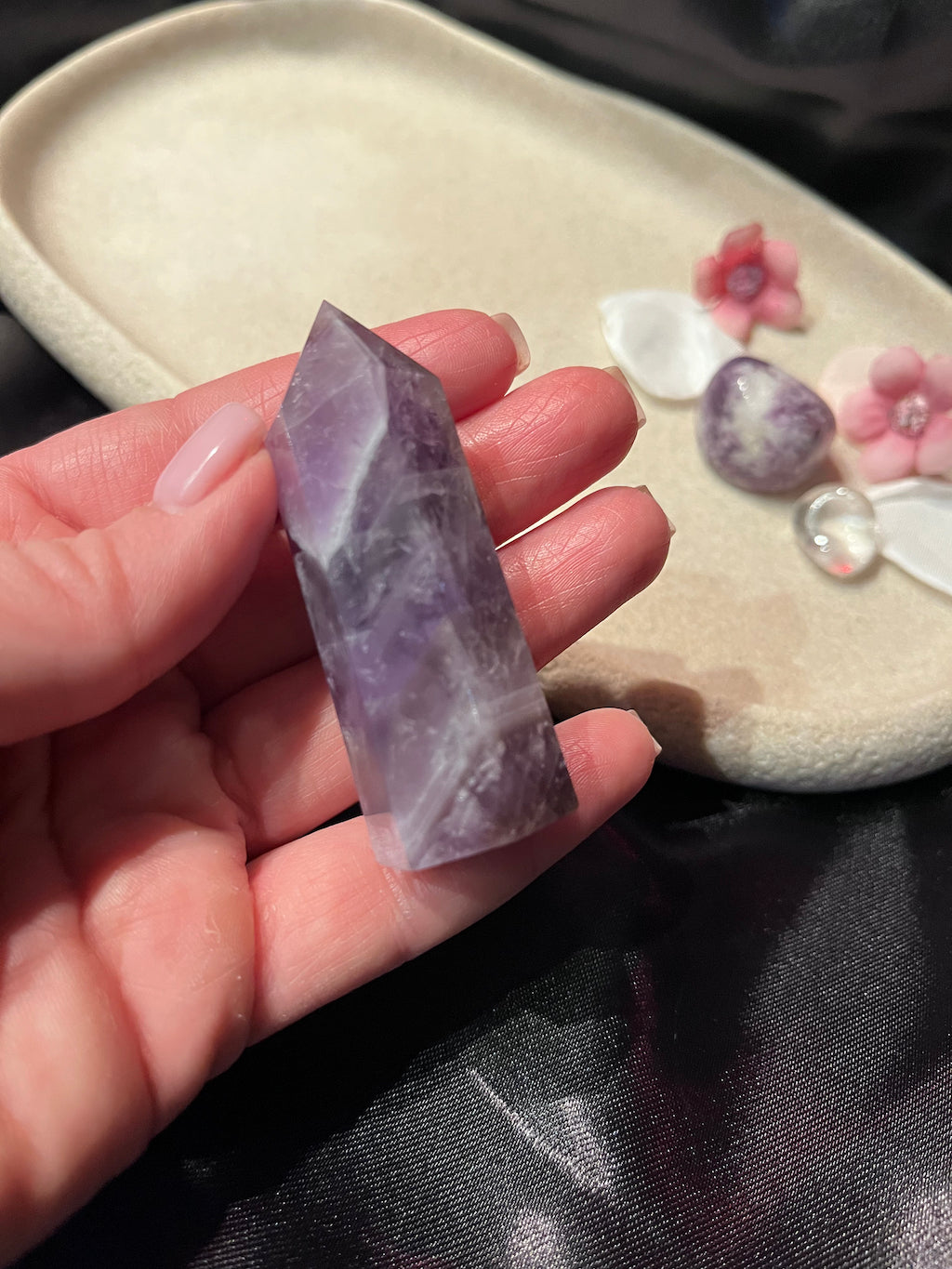 Amethyst Free-Standing Point