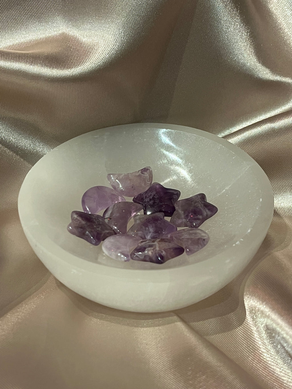 Amethyst Healing Mini Star