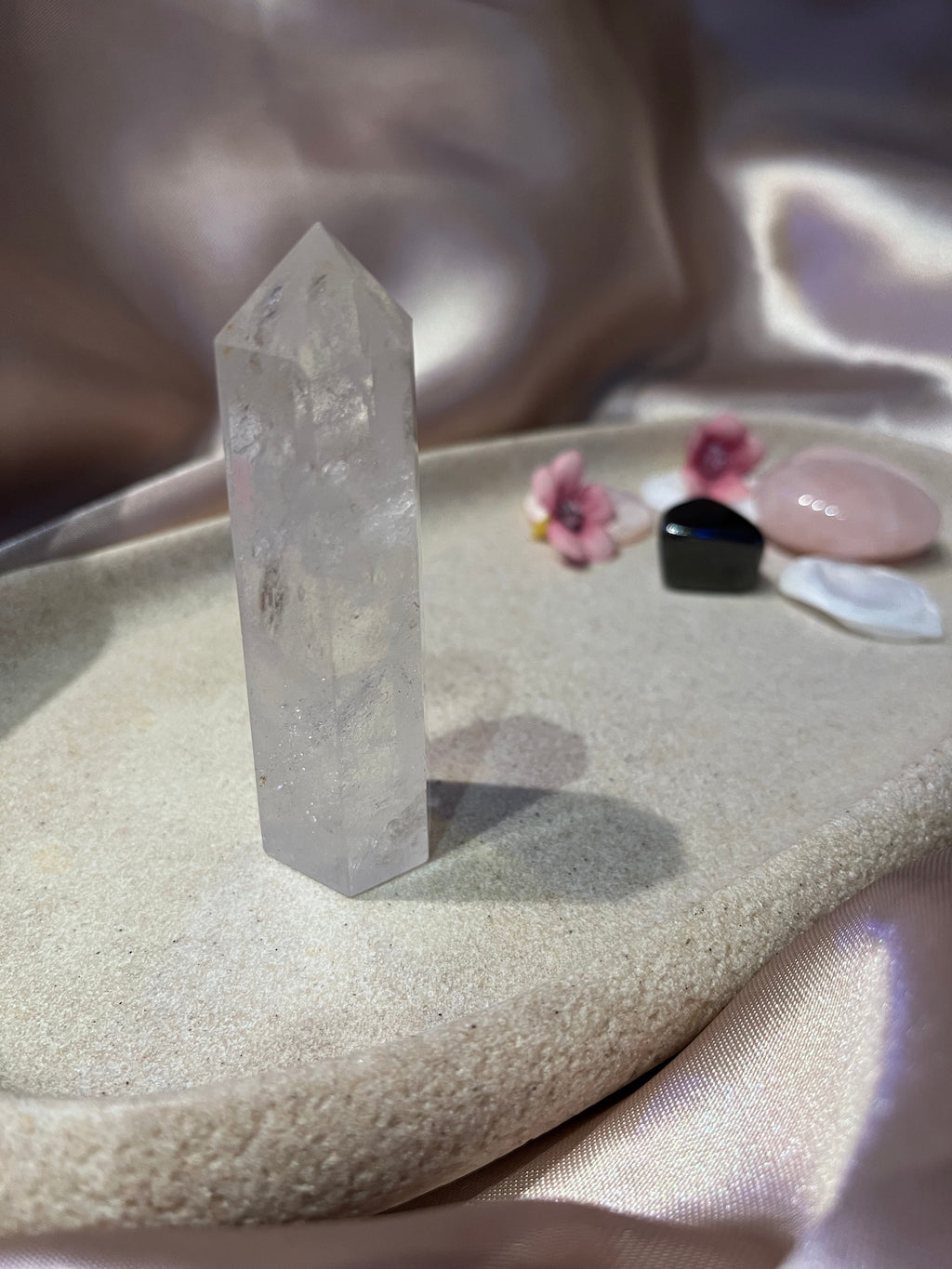 Clear Quartz Tower