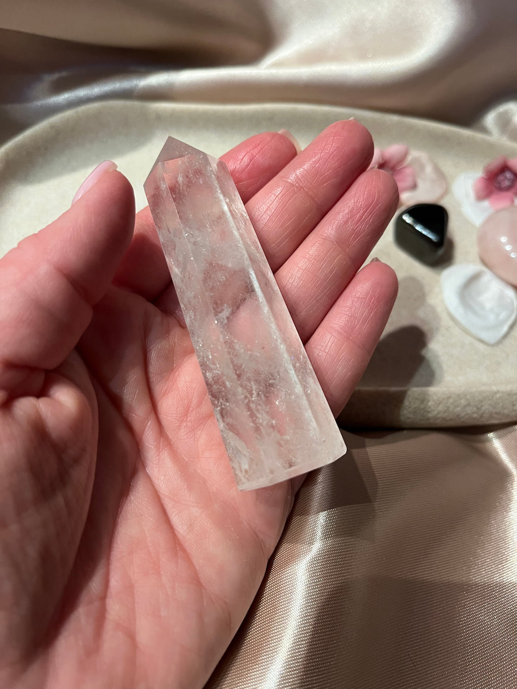 Clear Quartz Tower