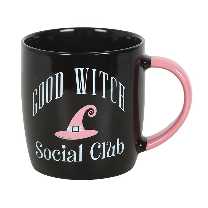 Good Witch Social Club Mug and Coaster Set