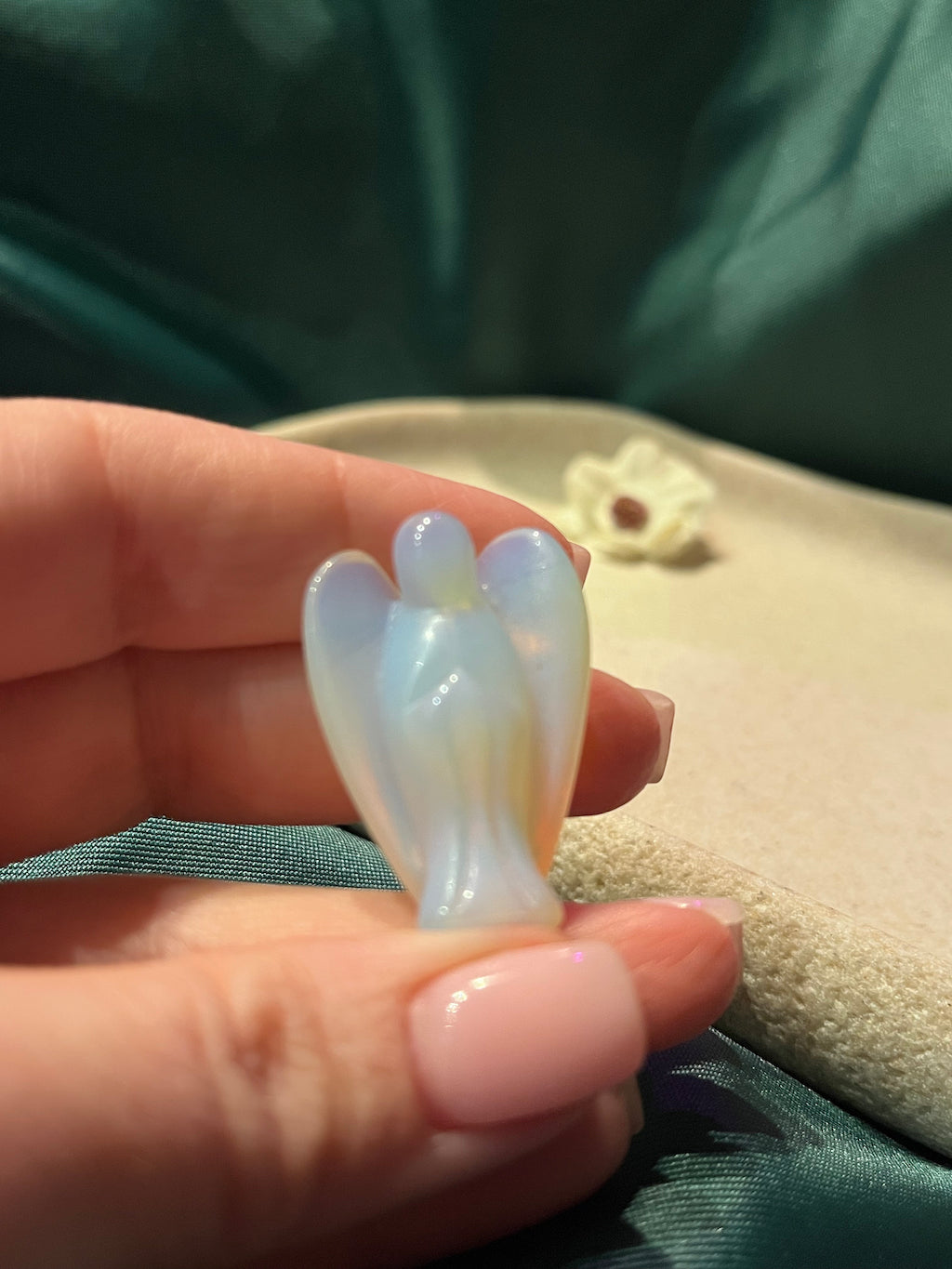 Opalite Pocket Angel