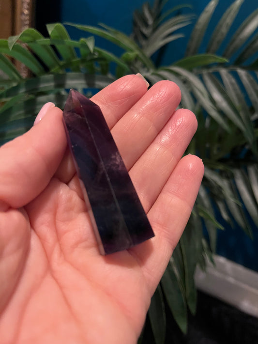 Rainbow Fluorite Free-Standing Point