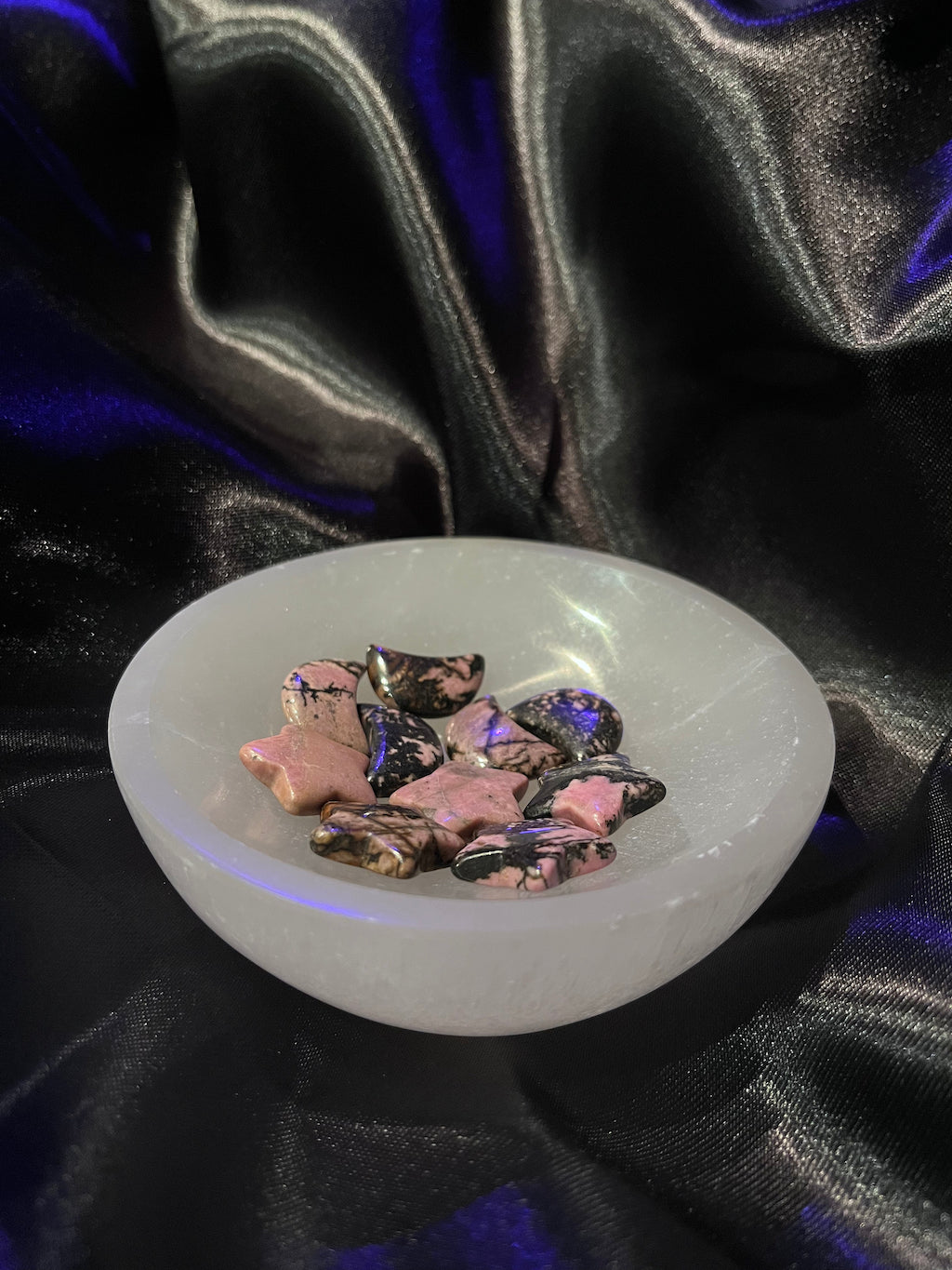 Rhodonite Healing Mini Moon