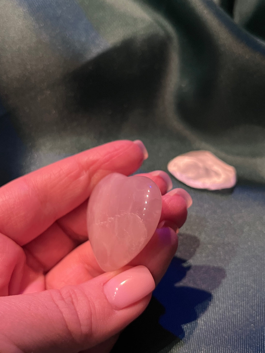 Rose Quartz Heart