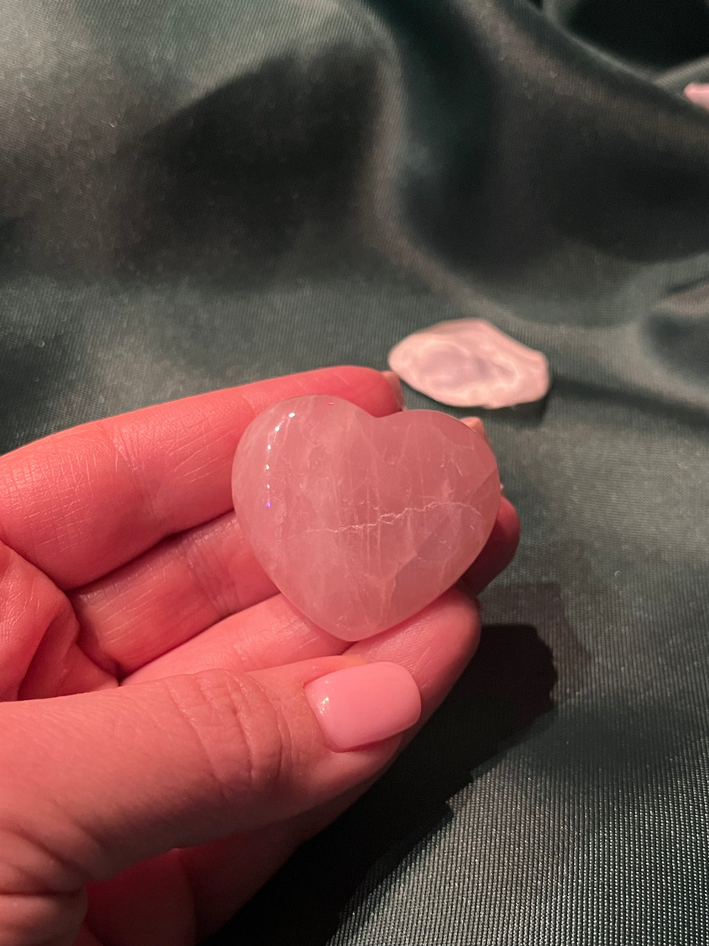 Rose Quartz Heart