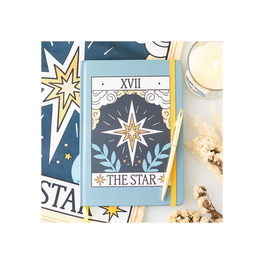 The Star Vintage Tarot A5 Notebook