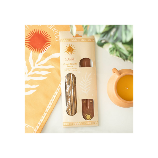 Soleil Orange Blossom Incense Stick Gift Set