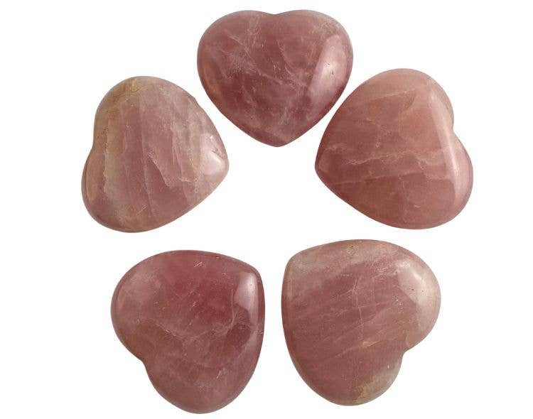 Rose Quartz Heart